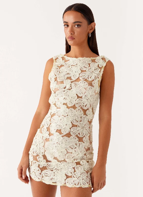 Layered Casual Dresses for a Stylish Ensemble​ Candace Mini Dress - Yellow