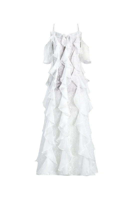 Beach Casual Dresses with a Breezy Design Gossamer Straight Sequin Lace Ankle Length Dress Beach Casual Dresses with a Breezy Design Gossamer Straight Sequin Lace Ankle Length Dress