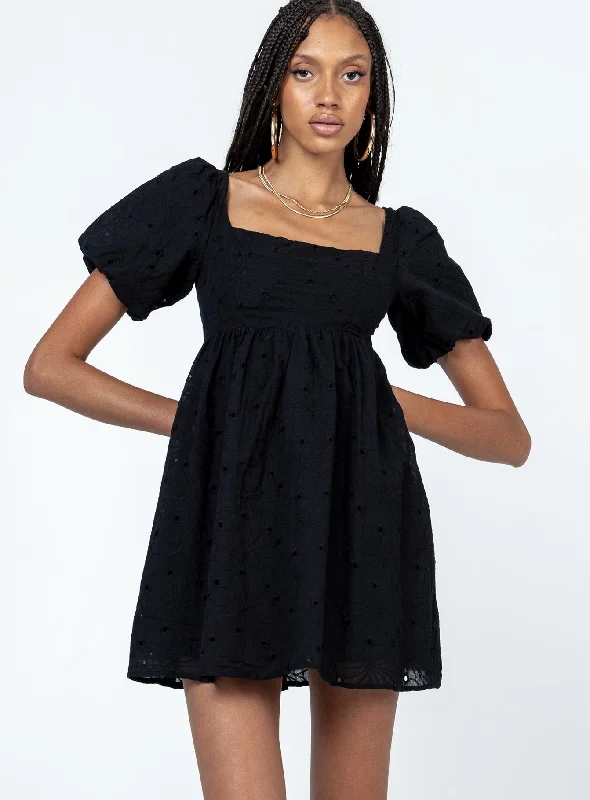 Off - Shoulder Casual Dresses for a Feminine Touch​ Cami Mini Dress Black