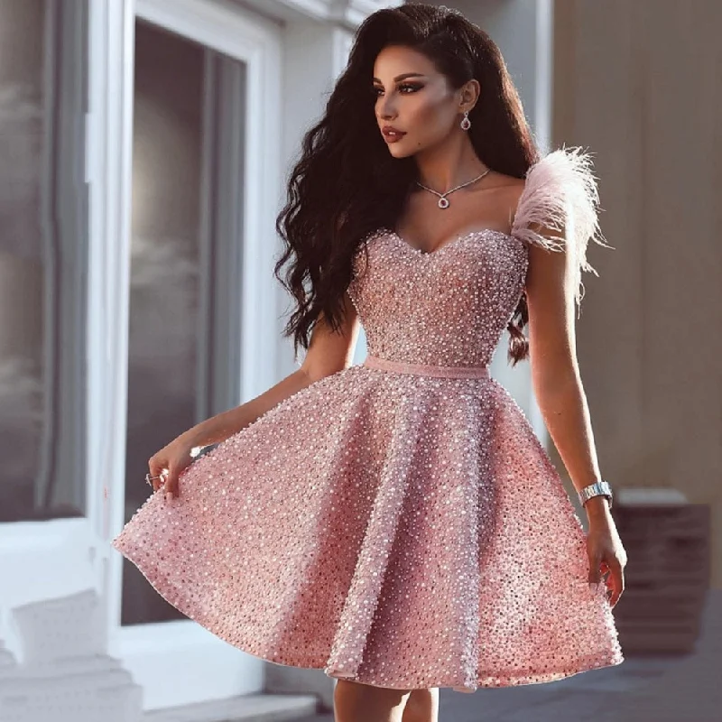 Mini dresses with tiered skirts for added volume FashionSierra - New Short Prom Dresses Mini dresses with tiered skirts for added volume FashionSierra - New Short Prom Dresses