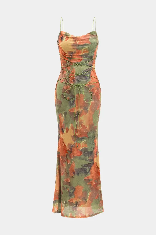 Baby Girl Casual Dresses for a Sweet Look Tie Dye Print Ruched Tie Front Zipper Slip Maxi Dress Baby Girl Casual Dresses for a Sweet Look Tie Dye Print Ruched Tie Front Zipper Slip Maxi Dress
