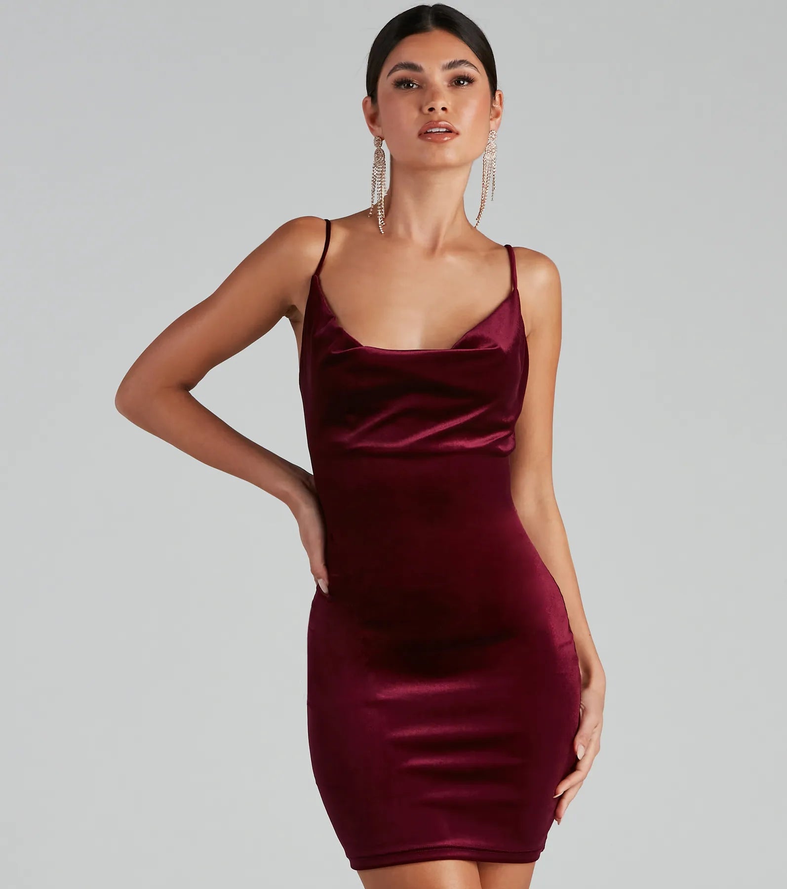 Mini dresses with fringe for a bohemian style Time To Celebrate Chic Velvet Mini Dress Mini dresses with fringe for a bohemian style Time To Celebrate Chic Velvet Mini Dress