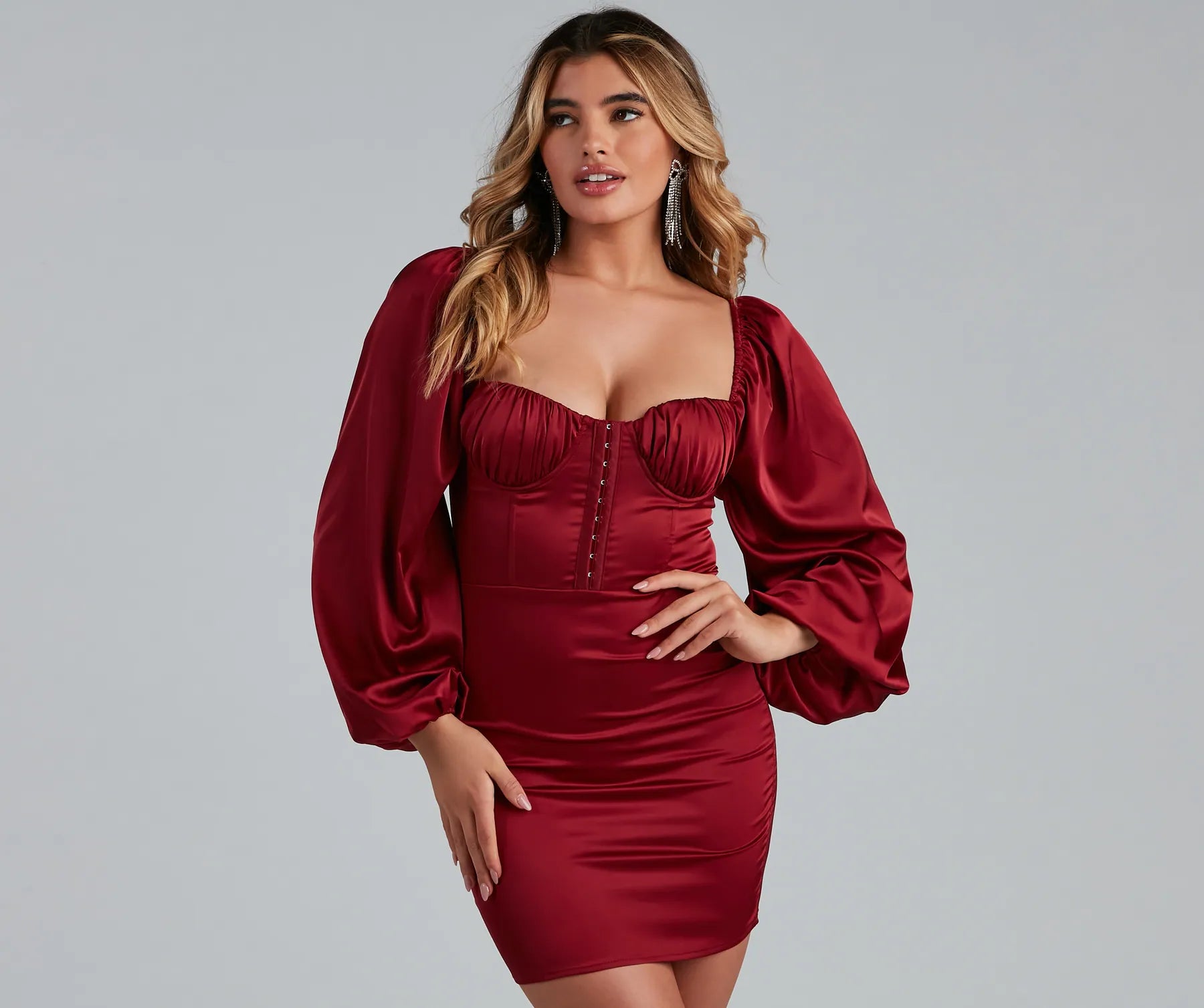 Mini dresses with patchwork designs for a unique style Sweet And Chic Satin Mini Dress Mini dresses with patchwork designs for a unique style Sweet And Chic Satin Mini Dress