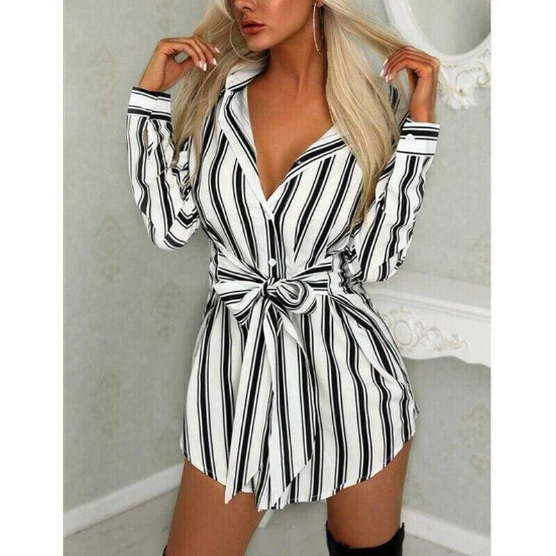 Printed mini dresses for a casual day out FashionSierra - Women Fashion Long Shirt Dress Ladies V-neck Striped Print Casual Summer Mini Dress Short Mini Dress Printed mini dresses for a casual day out FashionSierra - Women Fashion Long Shirt Dress Ladies V-neck Striped Print Casual Summer Mini Dress Short Mini Dress