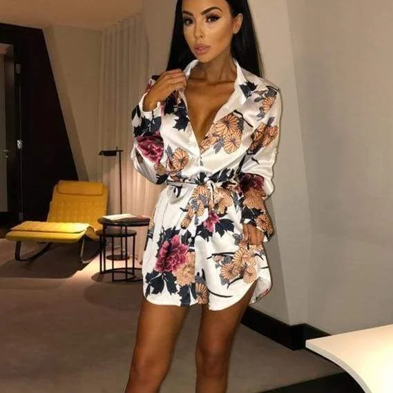 Velvet mini dresses for autumn weddings FashionSierra - Summer Women Silk Satin Shirt Dress Ladies Print Floral Long Sleeve Loose Short Mini Dresses Beach Party Dress Velvet mini dresses for autumn weddings FashionSierra - Summer Women Silk Satin Shirt Dress Ladies Print Floral Long Sleeve Loose Short Mini Dresses Beach Party Dress