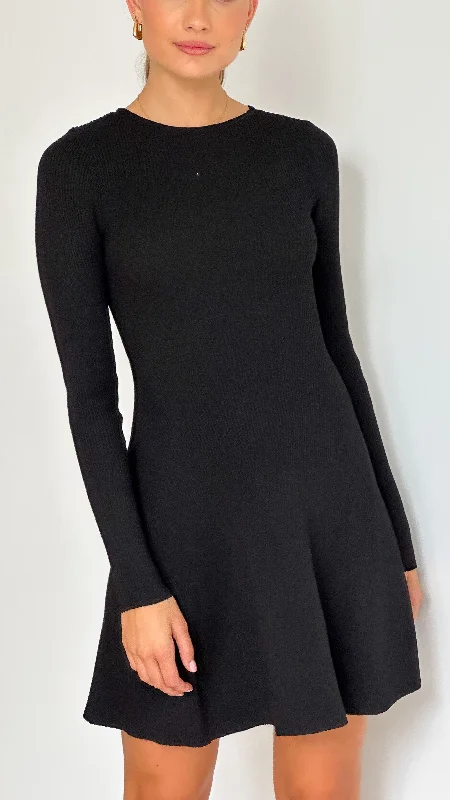 Mini dresses with beaded embellishments for a fancy event Amity Mini Dress - Black