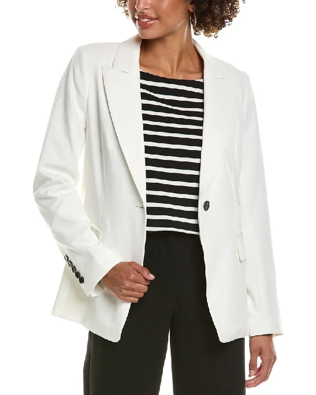 Plus Size Women's Embroidered Blazers in Floral Patterns for a Feminine Touch Kobi Halperin Jordi Twill Blazer Plus Size Women's Embroidered Blazers in Floral Patterns for a Feminine Touch Kobi Halperin Jordi Twill Blazer