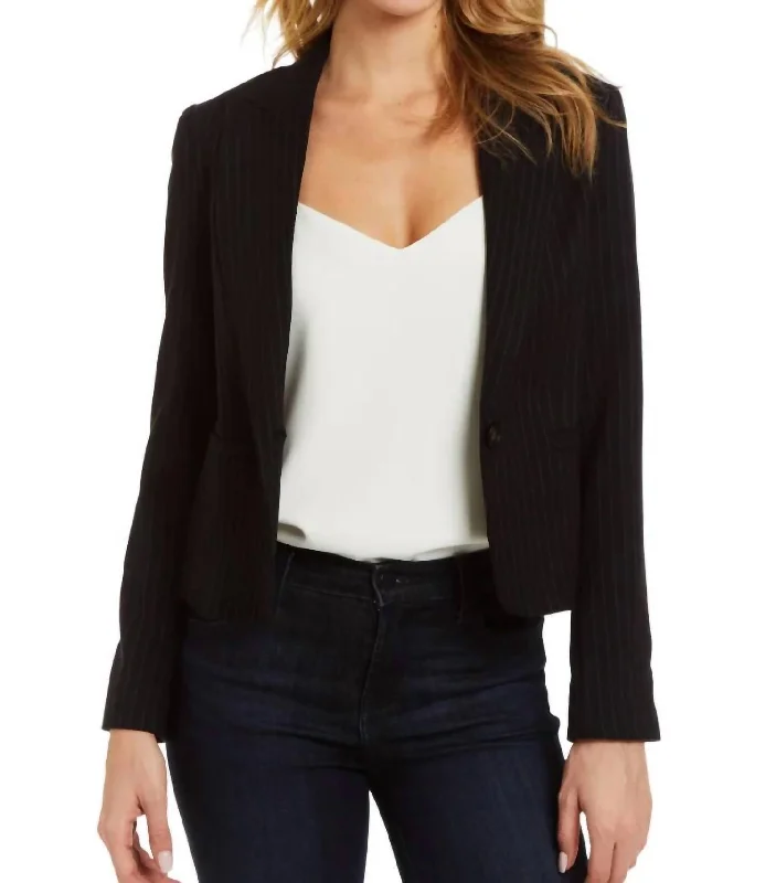 Women's Peplum Blazers in Emerald Green for a Stylish Work Attire Milo Jacket In Black Women's Peplum Blazers in Emerald Green for a Stylish Work Attire Milo Jacket In Black