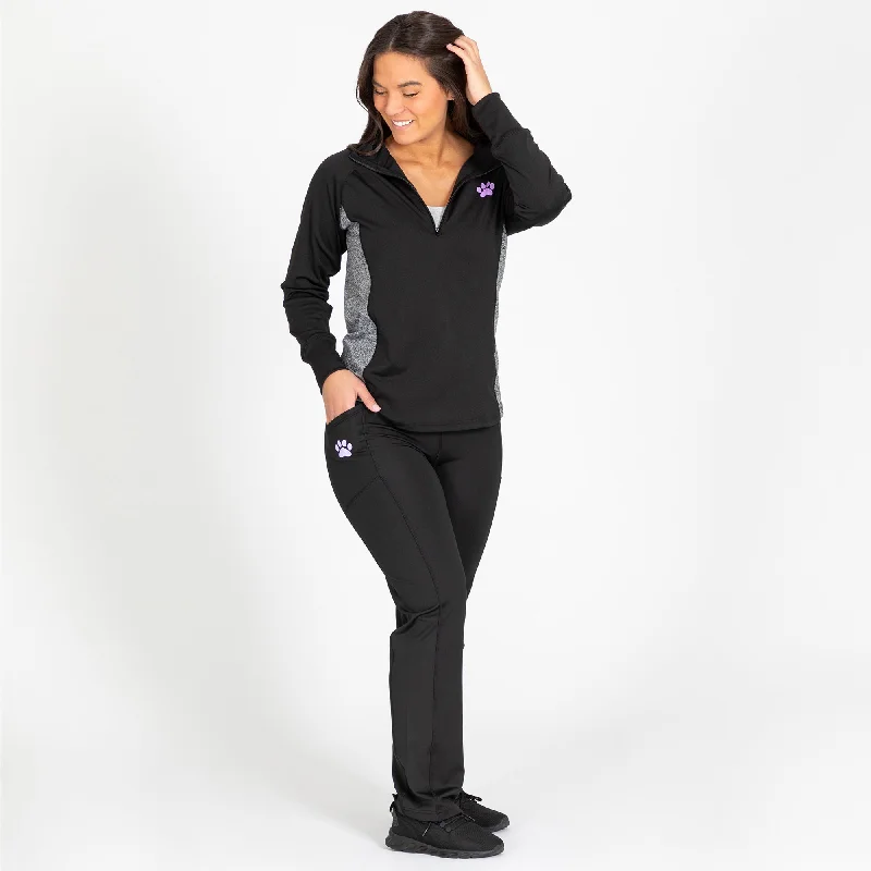 Women's cropped leather jackets with a fringe detail for a western - inspired outfit Purple Paw Yoga Separates Women's cropped leather jackets with a fringe detail for a western - inspired outfit Purple Paw Yoga Separates