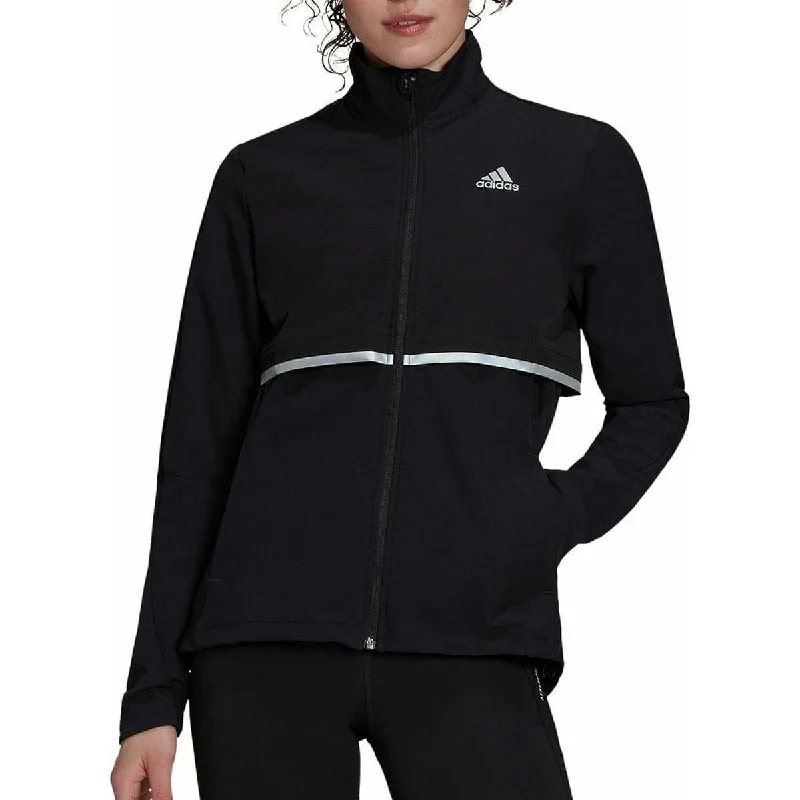 Women's denim jackets with distressed details for a casual and edgy look adidas Own The Run Soft Shell Womens Running Jacket - Black Women's denim jackets with distressed details for a casual and edgy look adidas Own The Run Soft Shell Womens Running Jacket - Black