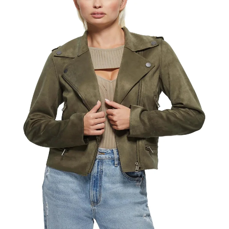Women's leather maxi leather skirts with a tiered design Monica Womens Faux Leather Raw Hem Motorcycle Jacket Women's leather maxi leather skirts with a tiered design Monica Womens Faux Leather Raw Hem Motorcycle Jacket