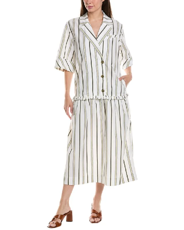 Maxi dresses with one - shoulder designs for a stylish and asymmetric look Ganni Blazer Maxi Dress Maxi dresses with one - shoulder designs for a stylish and asymmetric look Ganni Blazer Maxi Dress