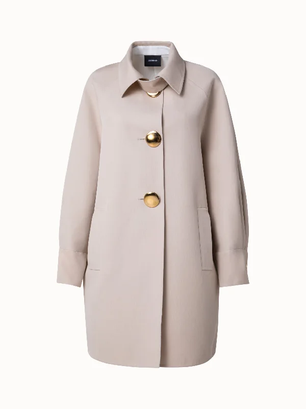 Women's pea coats in a plus - size fit for a flattering and warm winter coat Cotton Double-Face Coat Women's pea coats in a plus - size fit for a flattering and warm winter coat Cotton Double-Face Coat