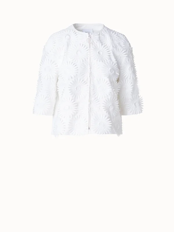 Women's trench coats with a removable belt for customizable styling Jacket with Hello Sunshine Embroidery Women's trench coats with a removable belt for customizable styling Jacket with Hello Sunshine Embroidery