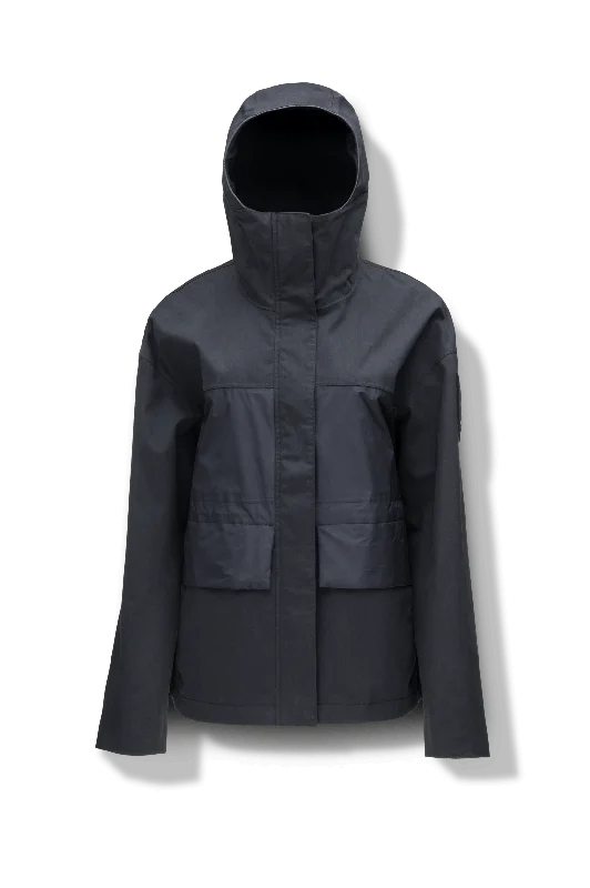 Women's double - breasted tweed jackets in classic colors for a sophisticated office look Opal Women's Performance Short Shell Jacket Women's double - breasted tweed jackets in classic colors for a sophisticated office look Opal Women's Performance Short Shell Jacket
