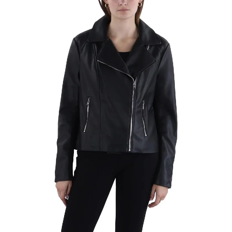 Women's leather wrap - around leather skirts Sam Edelman Womens Faux Leather Short Motorcycle Jacket Women's leather wrap - around leather skirts Sam Edelman Womens Faux Leather Short Motorcycle Jacket