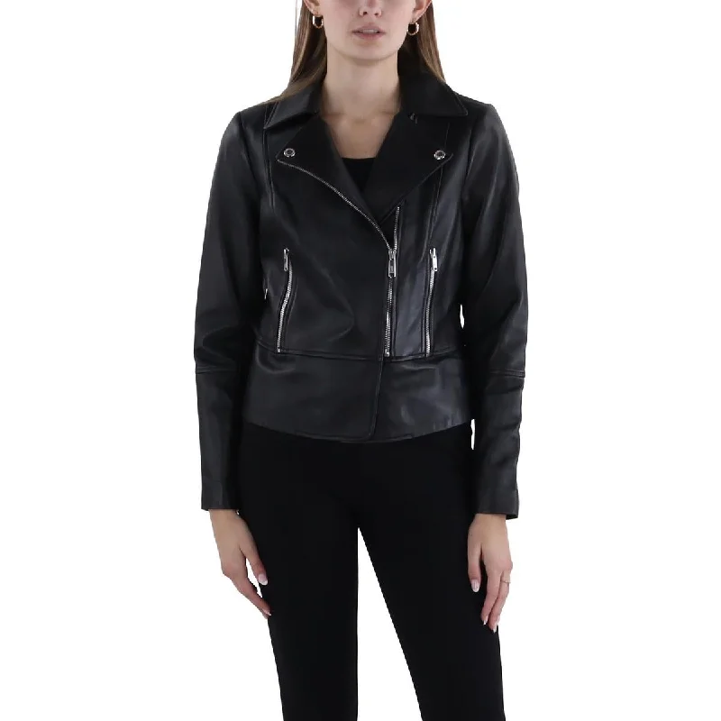 Women's leather leather mittens with a pom - pom Sam Edelman Womens Leather Embossed Motorcycle Jacket Women's leather leather mittens with a pom - pom Sam Edelman Womens Leather Embossed Motorcycle Jacket