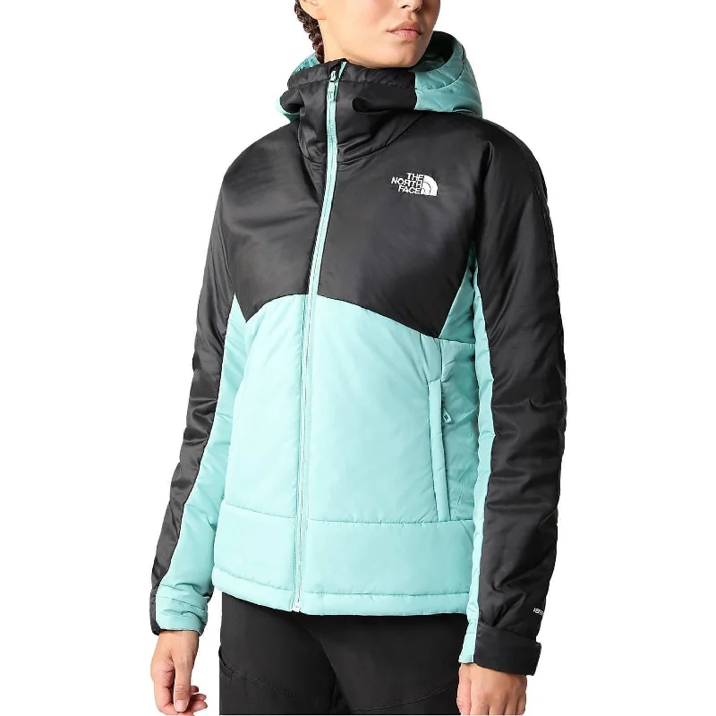 Women's waterproof rain jackets in bright yellow for high - visibility outdoor activities The North Face Circular Hybrid Womens Insulated Jacket - Blue Women's waterproof rain jackets in bright yellow for high - visibility outdoor activities The North Face Circular Hybrid Womens Insulated Jacket - Blue