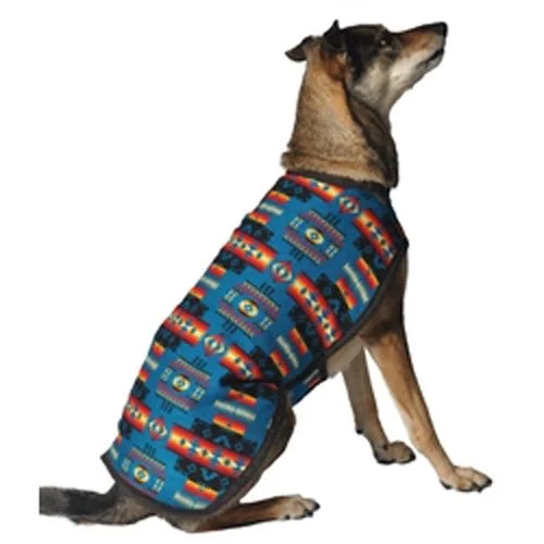 maternity women cardigan for expecting moms Turquoise Southwest Blanket