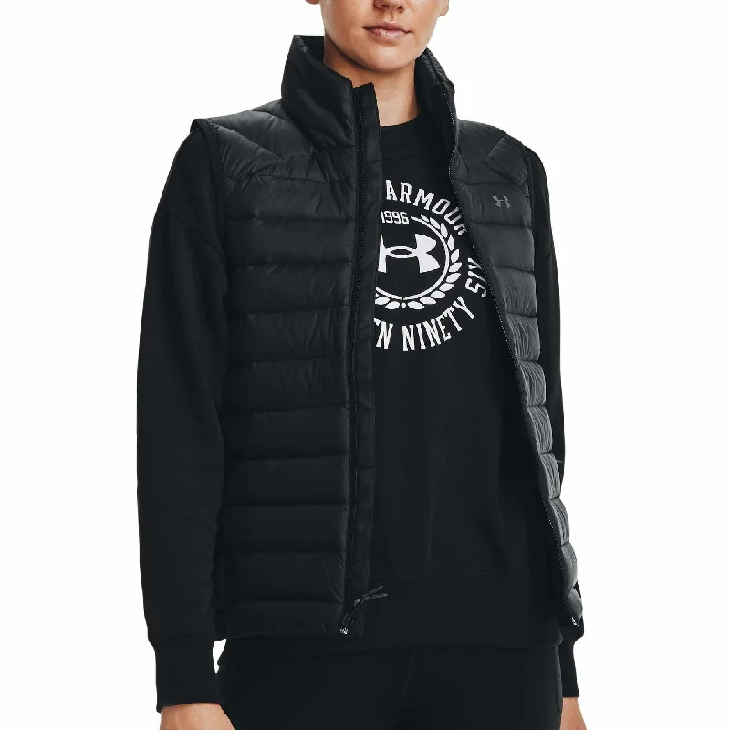 Women's cropped satin jackets in pastel shades for a glamorous evening out Under Armour Storm Armour 2.0 Womens Down Gilet - Black Women's cropped satin jackets in pastel shades for a glamorous evening out Under Armour Storm Armour 2.0 Womens Down Gilet - Black