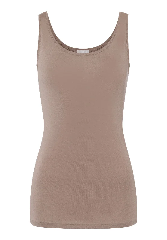 Women's Cropped Tank Tops with Vintage Band Logos Soft Touch Scoop Neck Tank Top | Taupe Grey 79078-1825 Women's Cropped Tank Tops with Vintage Band Logos Soft Touch Scoop Neck Tank Top | Taupe Grey 79078-1825