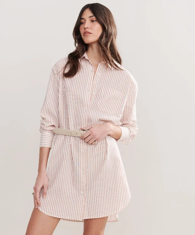 Plus Size Women's Tunic - Style Sweater Dresses with Pockets Beach Shirt