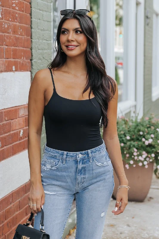 Halter Neck Women's Modal Blend Tank Tops for Comfort Black Seamless Double Layer Bodysuit Halter Neck Women's Modal Blend Tank Tops for Comfort Black Seamless Double Layer Bodysuit