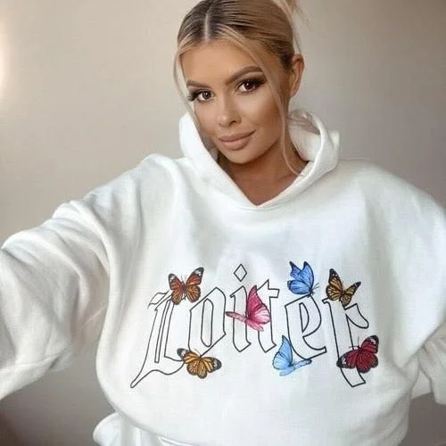 Women's zip - up sweatshirt in pastel blue for a soft and stylish outfit Women's zip - up sweatshirt in pastel blue for a soft and stylish outfit Butterfly and letter women oversized hoodie Women's zip - up sweatshirt in pastel blue for a soft and stylish outfit Women's zip - up sweatshirt in pastel blue for a soft and stylish outfit Butterfly and letter women oversized hoodie