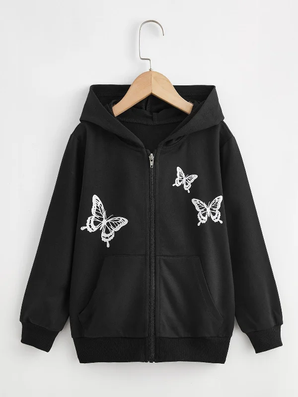 Women's graphic - printed sweatshirt featuring floral patterns for a feminine touch Women's graphic - printed sweatshirt featuring floral patterns for a feminine touch Butterfly print zip-up hoodie oversized Women's graphic - printed sweatshirt featuring floral patterns for a feminine touch Women's graphic - printed sweatshirt featuring floral patterns for a feminine touch Butterfly print zip-up hoodie oversized