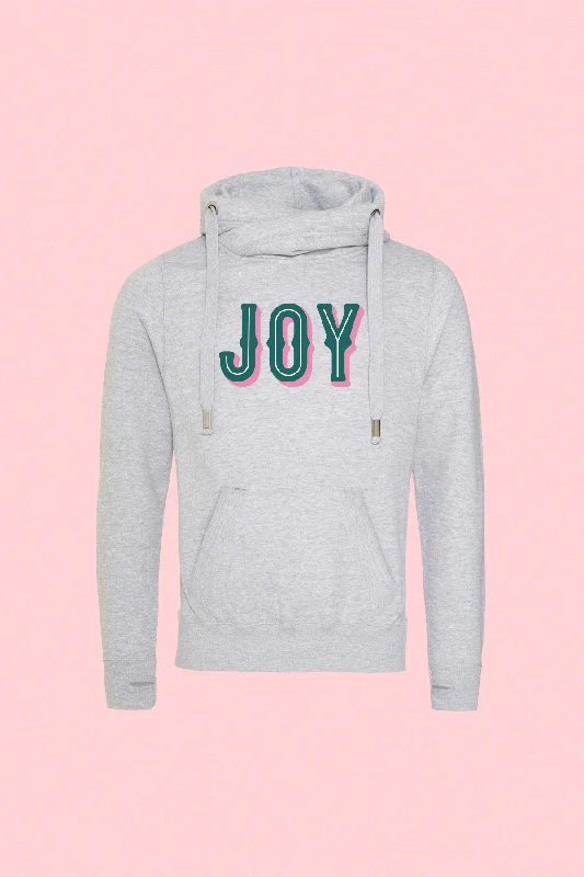 Women's tie - front hoodie in a lightweight fabric for summer layering Women's tie - front hoodie in a lightweight fabric for summer layering Joy Grey Cowl Neck Hoodie Women's tie - front hoodie in a lightweight fabric for summer layering Women's tie - front hoodie in a lightweight fabric for summer layering Joy Grey Cowl Neck Hoodie