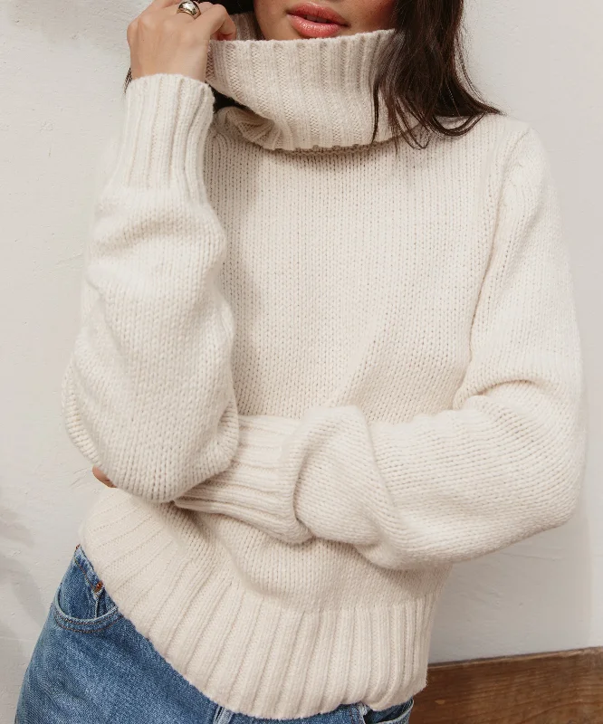 Plus Size Women's Open - Front Cardigan Style Sweater Dresses Classic Turtleneck