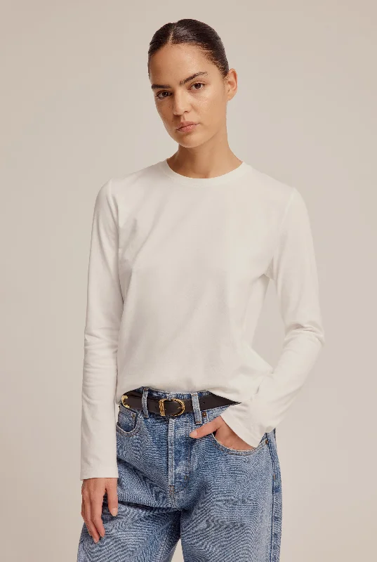 Plunge Neck Women's Seamless Tank Tops for a Smooth Fit Cotton Long Sleeve T-Shirt - White Plunge Neck Women's Seamless Tank Tops for a Smooth Fit Cotton Long Sleeve T-Shirt - White