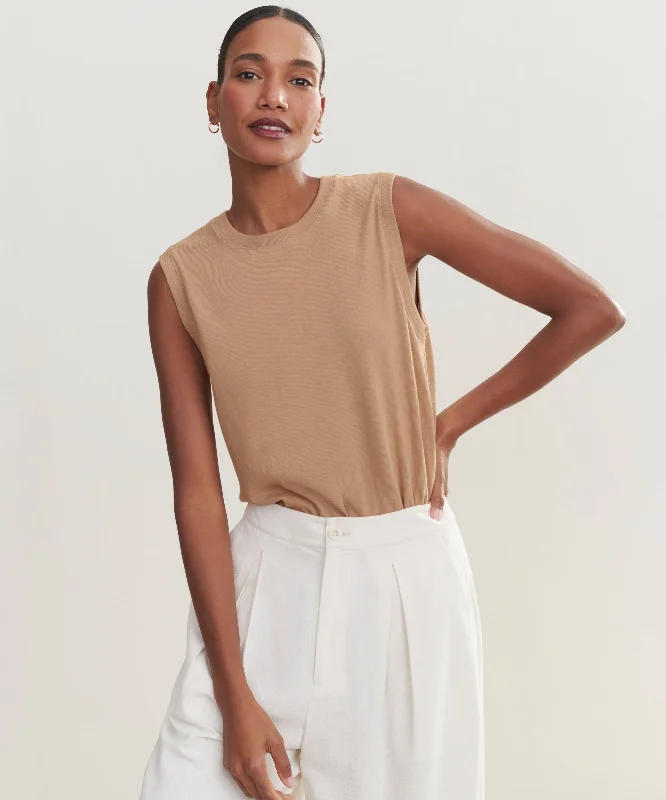 V - Neck Women's Ribbed Sweater Dresses with Belt for a Defined Waist Easy Tank