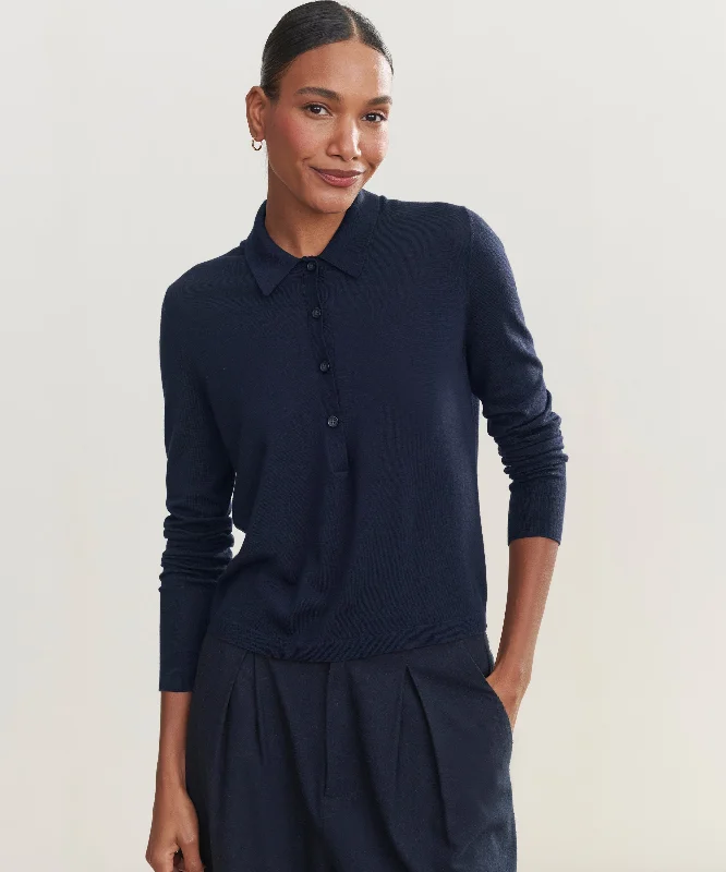 A - Line Women's Merino Wool Sweater Dresses in Classic Styles Grayson Pullover