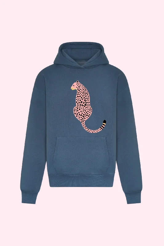 Women's hoodie with a kangaroo pocket and a pom - pom drawstring for added charm Women's hoodie with a kangaroo pocket and a pom - pom drawstring for added charm Pink Leopard Ultra Cosy Hoodie Women's hoodie with a kangaroo pocket and a pom - pom drawstring for added charm Women's hoodie with a kangaroo pocket and a pom - pom drawstring for added charm Pink Leopard Ultra Cosy Hoodie