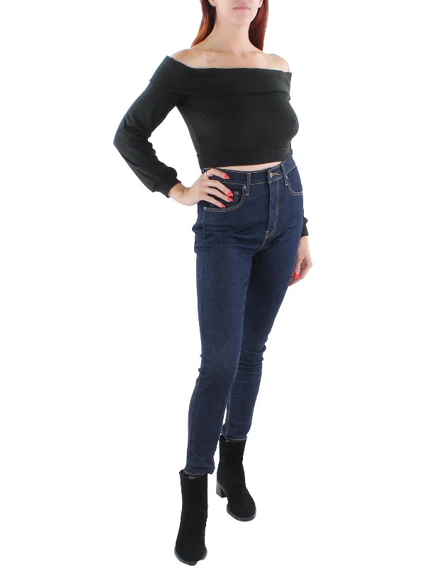 Plus Size Women's Cashmere Pullovers for Cozy Luxury Juniors ` Womens Knit Off-The-Shoulder Pullover Sweater Plus Size Women's Cashmere Pullovers for Cozy Luxury Juniors ` Womens Knit Off-The-Shoulder Pullover Sweater