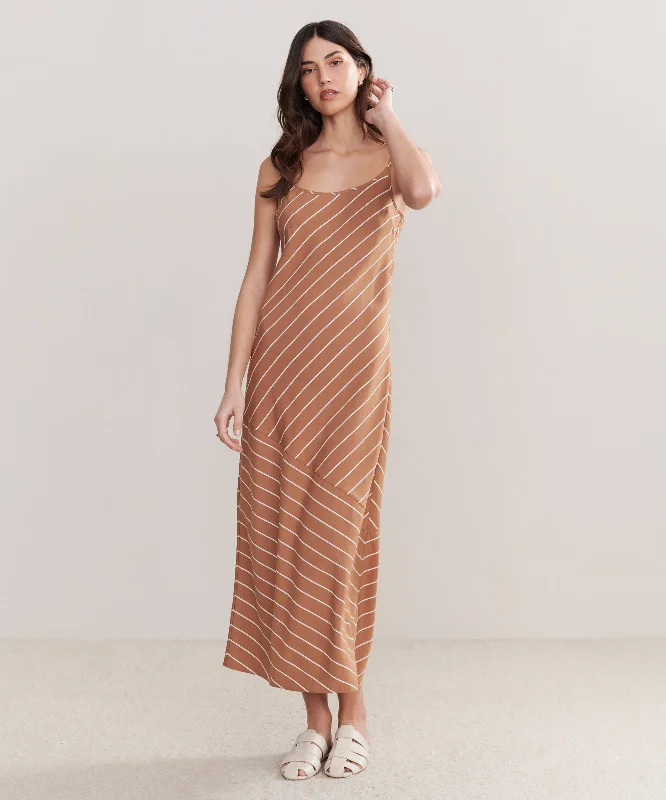 Belted Women's Cotton Blend Sweater Dresses for a Casual Look Kendall Slip Dress