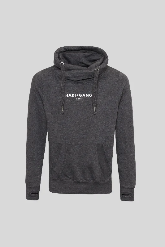 Women's mock - neck sweatshirt made of moisture - wicking material for fitness use Women's mock - neck sweatshirt made of moisture - wicking material for fitness use HATG Charcoal Logo Cowl Neck Hoodie Women's mock - neck sweatshirt made of moisture - wicking material for fitness use Women's mock - neck sweatshirt made of moisture - wicking material for fitness use HATG Charcoal Logo Cowl Neck Hoodie