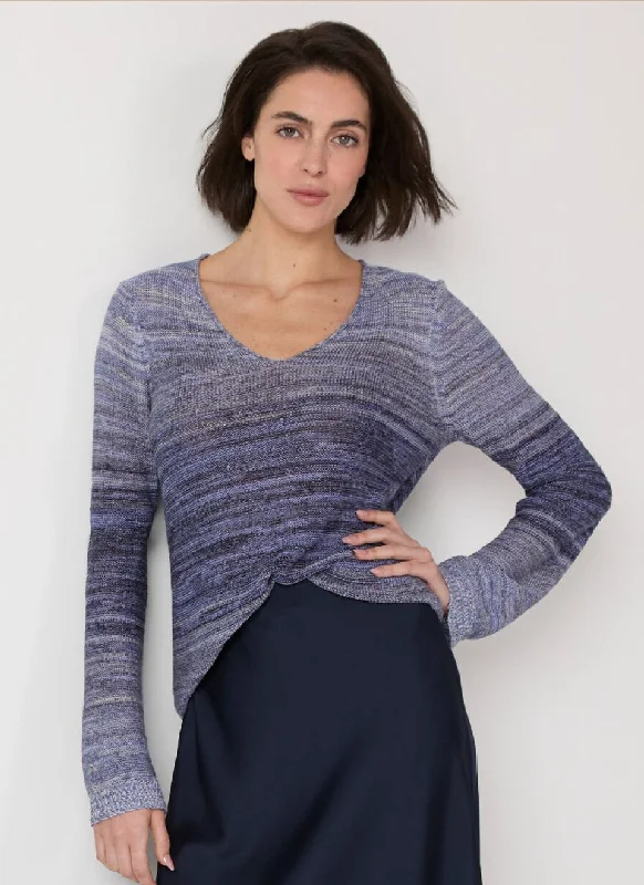 Cropped Women's Angora Blend Sweaters for a Trendy Look Nic + Zoe Hazy Shades Sweater Cropped Women's Angora Blend Sweaters for a Trendy Look Nic + Zoe Hazy Shades Sweater