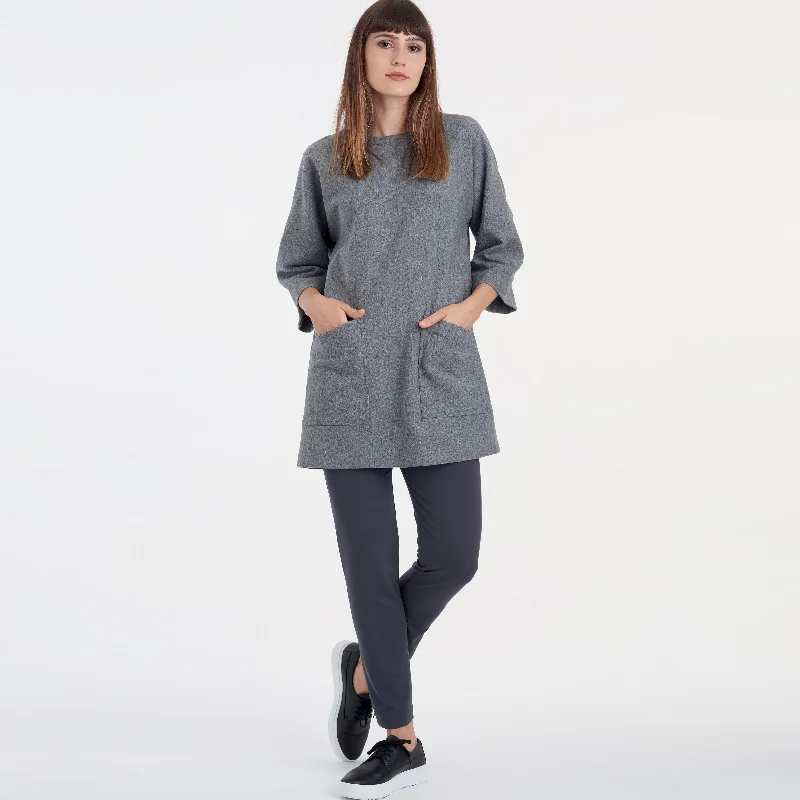 Belted Women's Cotton Blend Sweater Dresses for a Casual Look Simplicity Top, Dress and Leggings S9183 Belted Women's Cotton Blend Sweater Dresses for a Casual Look Simplicity Top, Dress and Leggings S9183