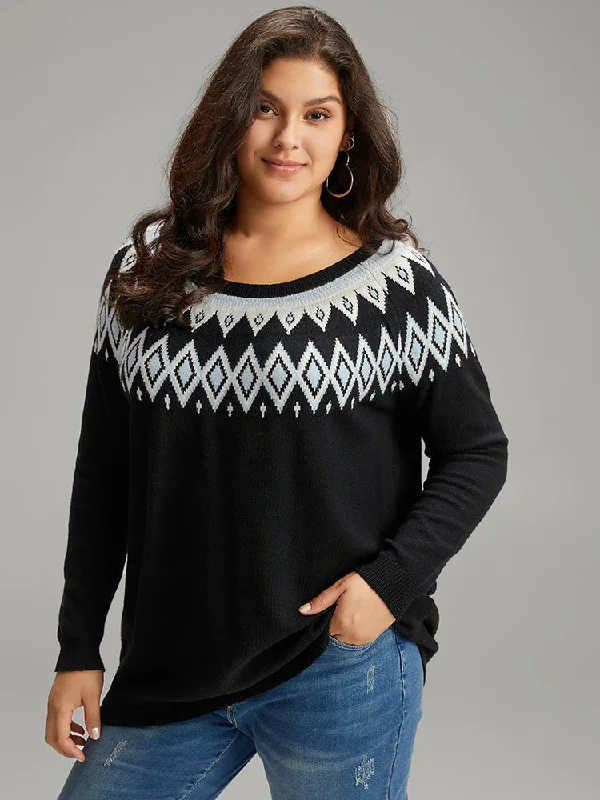 Open - Front Women's Cardigan - Style Mohair Sweaters Supersoft Essentials Geo Contrast Raglan Sleeve Pullover Open - Front Women's Cardigan - Style Mohair Sweaters Supersoft Essentials Geo Contrast Raglan Sleeve Pullover