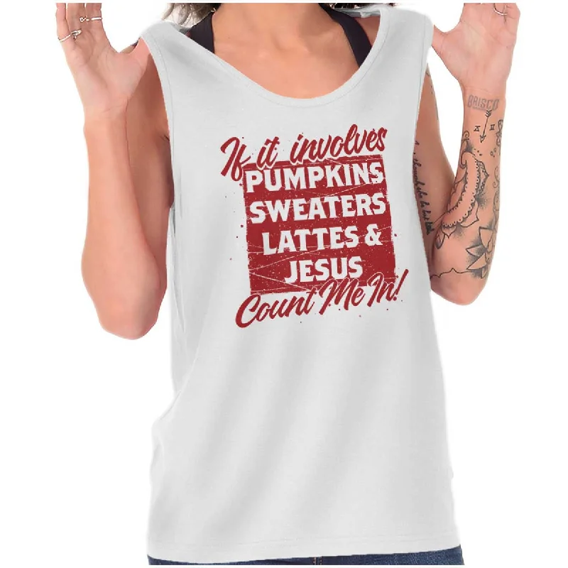 Plunge Neck Women's Seamless Tank Tops for a Smooth Fit  Sweater Weather Tank Top
