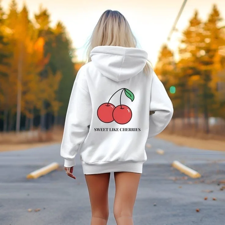 Women's zip - front sweatshirt with contrast stitching for a sporty aesthetic Women's zip - front sweatshirt with contrast stitching for a sporty aesthetic Sweet like cherries oversized hoodie Women's zip - front sweatshirt with contrast stitching for a sporty aesthetic Women's zip - front sweatshirt with contrast stitching for a sporty aesthetic Sweet like cherries oversized hoodie