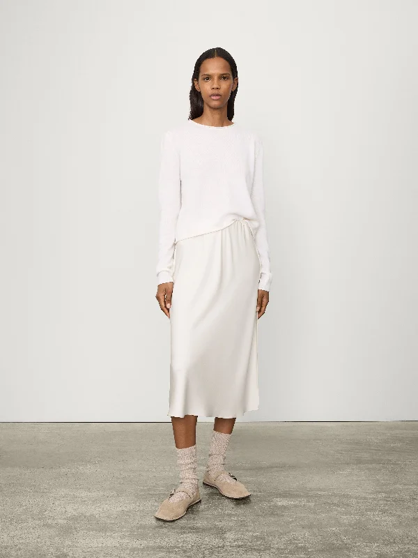 Split - Hem Women's Linen Blend Sweaters for Spring The Ida Sweater