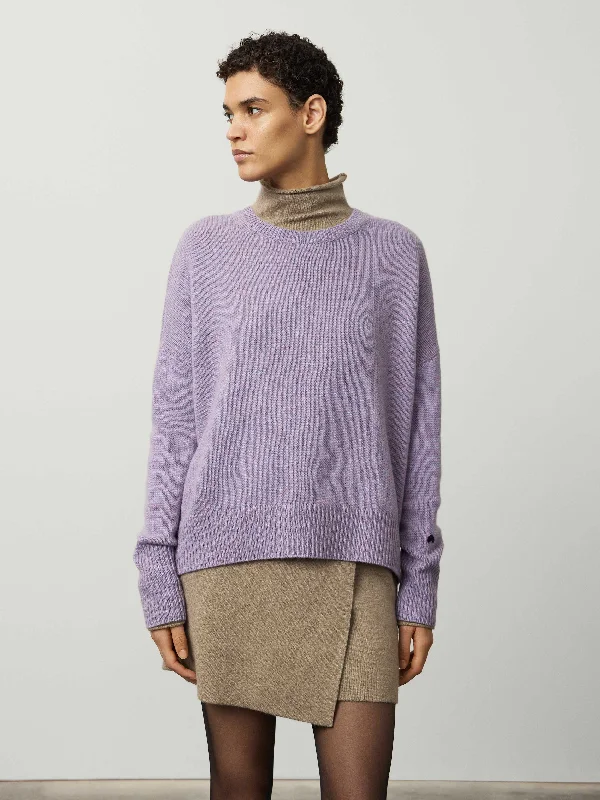 High - Low Hem Women's Cashmere - Blended Sweaters The Mila Sweater