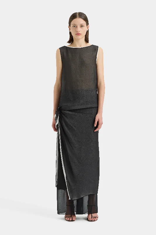 Backless Women Dress for a Sexy and Alluring Look at Evening Events Adrienne Layered Dress Backless Women Dress for a Sexy and Alluring Look at Evening Events Adrienne Layered Dress