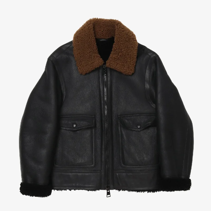 Women's leather pencil leather skirts for a formal look Leather Shearling Flight Jacket Women's leather pencil leather skirts for a formal look Leather Shearling Flight Jacket