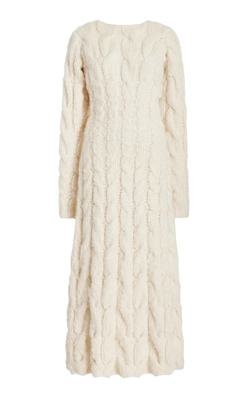 Sleeveless Women Dress in Bright Colors for Summer Parties Poppy Knit Dress in Ivory Welfat Cashmere Sleeveless Women Dress in Bright Colors for Summer Parties Poppy Knit Dress in Ivory Welfat Cashmere