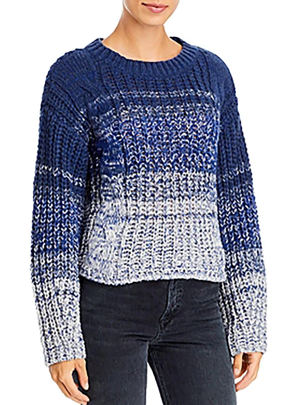 Long - Sleeve Women's Merino Wool Pullovers for Winter Warmth Womens Crewneck Shirt Pullover Sweater