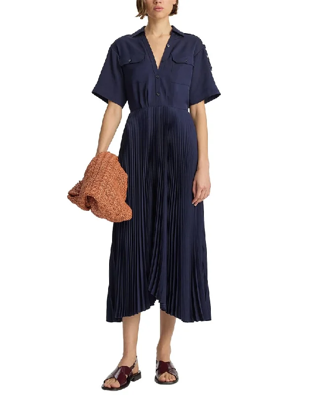 Pleated Women Dress with a Timeless and Elegant Texture Pleated Women Dress with a Timeless and Elegant Texture A.L.C. Liam Midi Dress Pleated Women Dress with a Timeless and Elegant Texture Pleated Women Dress with a Timeless and Elegant Texture A.L.C. Liam Midi Dress
